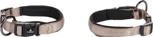 Flamingo obojek Abbi - taupe XXXS