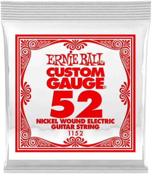 Ernie Ball 1164 Nickel Wound Single .052