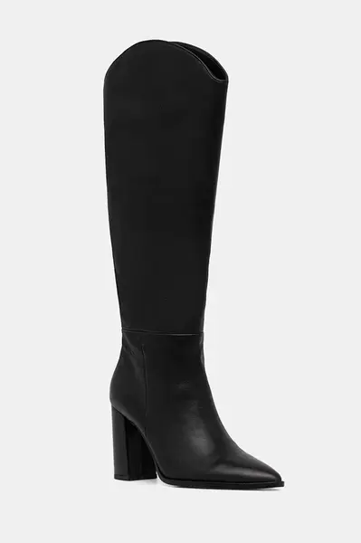 Kožené kozačky Steve Madden Bixby