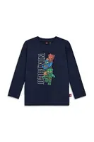 Dětské bavlněné tričko s dlouhým rukávem Lego LWTAFFY 622