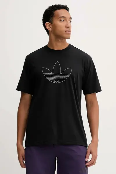 Bavlněné tričko adidas Originals Studded