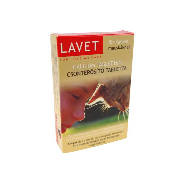 Lavet tablety na posilnenie kostí pre mačky 50 ks