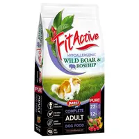 FitActive Pure Hypoallergenic suché krmivo pre psov - diviak, šípka 3 kg