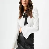 Koton Off White Women's Shirt