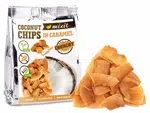 Mixit Kokosové chipsy do kapsy - karamel 60 g
