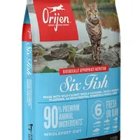 Orijen Six Fish Cat and Kitten - suché krmivo pro kočky 5,4 kg