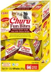 Inaba Ciao Churu Fun Bites – Wrapové kousky plněné tuňákem a sýrem 96 g (12 g x 8 balení)