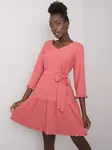 Dress-LK-SK-507733.80P-Dark Pink