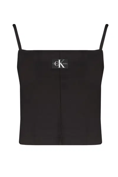 CALVIN KLEIN BLACK WOMEN'S TOP