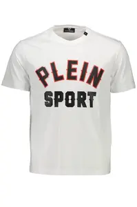 Biele pánske tričko Plein Sport