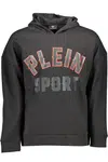 PLEIN SPORT SWEATSHIRT WITHOUT ZIP MAN BLACK