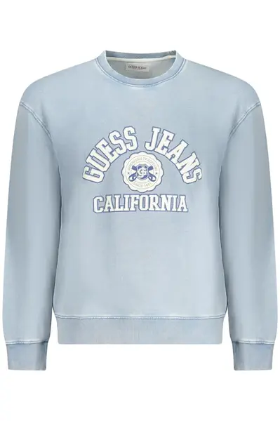 Pánska mikina GUESS JEANS modrá