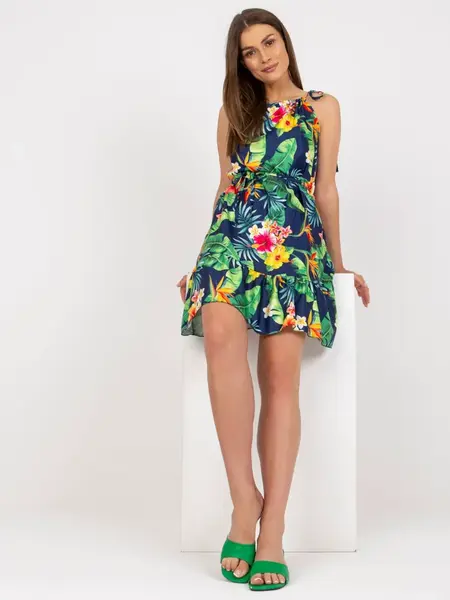 Dress-WN-SK-0806-1.63P-navy blue