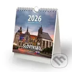 Slovensko 2026 (stolový, závesný, pohľadnicový kalendár)