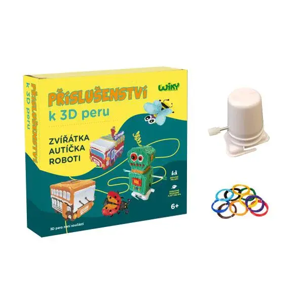 Chodící roboty pro 3D pero WIKY - CZ obal