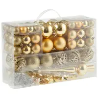 X-Mas SADA VÁNOČNÍCH KOULÍ 111dílné