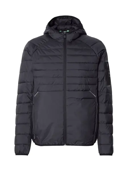 BOSS Prechodná bunda 'Urbanex'  námornícka modrá / čierna