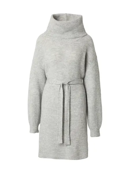 ABOUT YOU Pletené šaty 'Caren'  sivá melírovaná