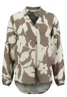 Key Largo Blúzka 'Lorelei'  krémová / hnedá