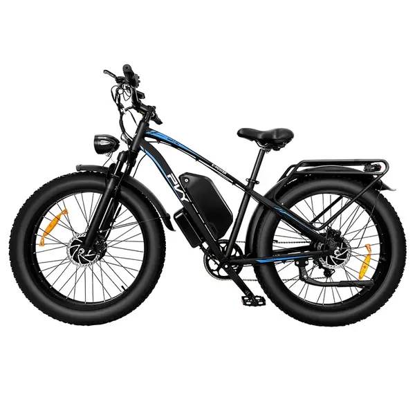 PVY MAX26 Dual Motor Electric Bike 48V 30Ah 25km/h Black