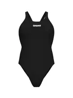 ARENA Jednodielne plavky 'SWIM TECH SOLID'  čierna / biela