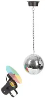 Eurolite Mirrorball 20 cm Set with Pinspot and Motor