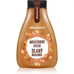 Allnature Arašidový krém Slaný karamel orechová nátierka 260 g