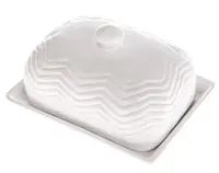 Máslenka bílá keramika