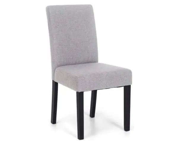 Jídelní židle Tempa Mini, světle šedá tkanina
