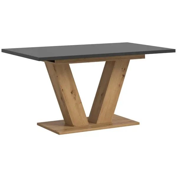 MID.YOU VÝSUVNÝ STŮL, šedá, 150-190/90/76 cm