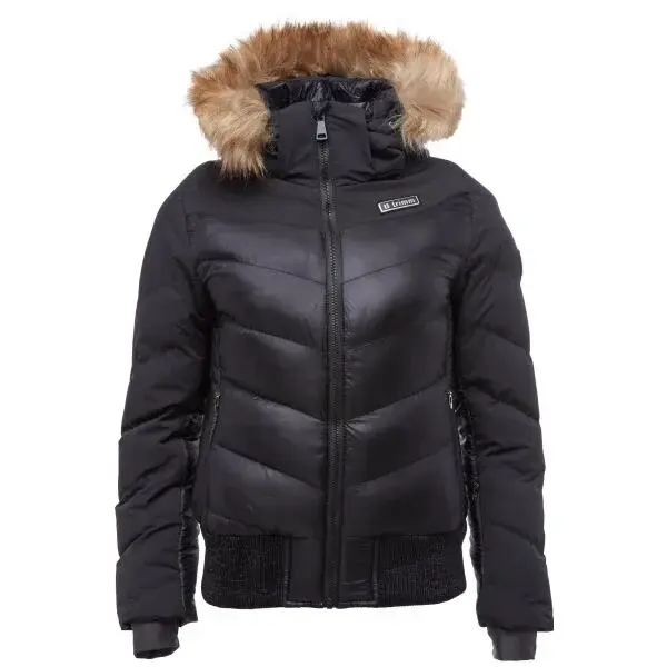 TRIMM JUSTA Dámska lyžiarska bunda, čierna, veľkosť