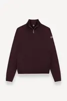 Vlněný svetr Colmar pánský, hnědá barva, s pologolfem, 4472.5YR