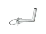 Anténní držák 25cm na stožár s vinklem, rozteč třmenu 120mm, trubka 42/2mm, výška 16cm