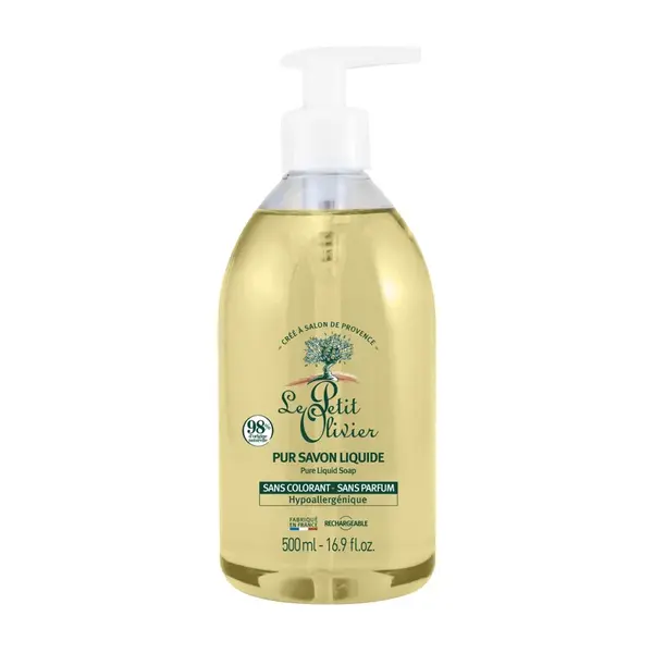 Le Petit Olivier Hypoalergenní tekuté mýdlo bez parfemace 500 ml