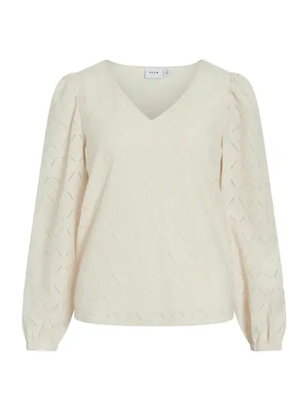 VILA Blúzka 'VIFERO'  krémová