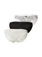 ETAM Nohavičky 'Jackie'  čierna / biela