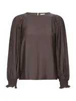 ICHI Blúzka 'IHWILMA'  tmavohnedá