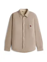 Tommy Jeans Prechodná bunda  béžová / modrá / červená