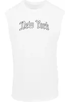 Men's tank top New York white