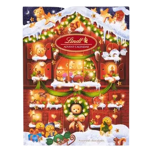 LINDT Adventní kalendář Teddy 170 g