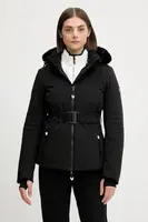 Lyžařská bunda EA7 Emporio Armani černá barva, AF13889.7W000386