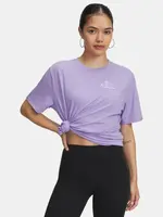 Dámské tričko Under Armour UA Etched Roses OS SS-PPL - Dámské