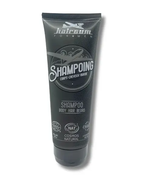 HAIRGUM FOR MEN Přírodní šampon 3v1 na vlasy, vousy a tělo 200 g