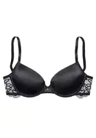 LASCANA Podprsenka  čierna