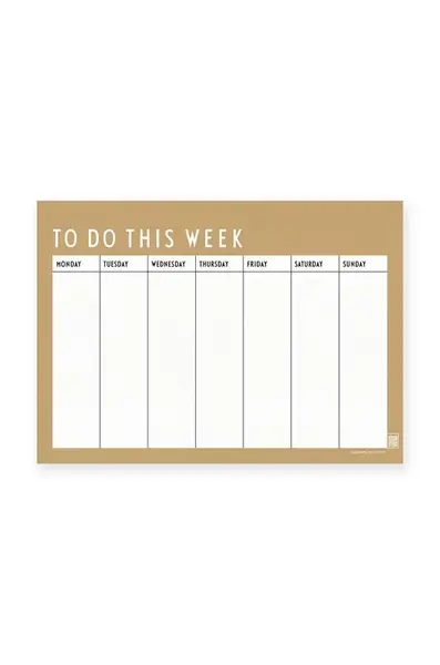 Design Letters Týždenný plánovač