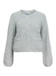 OBJECT Kardigán 'OBJSAGGIA'  sivá melírovaná