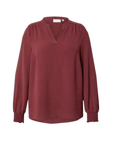 ONLY Carmakoma Blúzka 'CARMetta'  burgundská