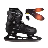 Zimní brusle WORKER Niorto s vyhřívanými vložkami Karpatos 35-40 S (33-37) černá