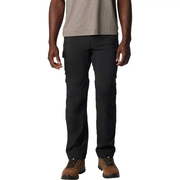 Columbia SILVER RIDGE UTILITY CONVERTIBLE PANT Pánske nohavice, čierna, veľkosť