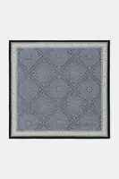 Hedvábný šátek Answear.LAB dámský, tmavomodrá barva